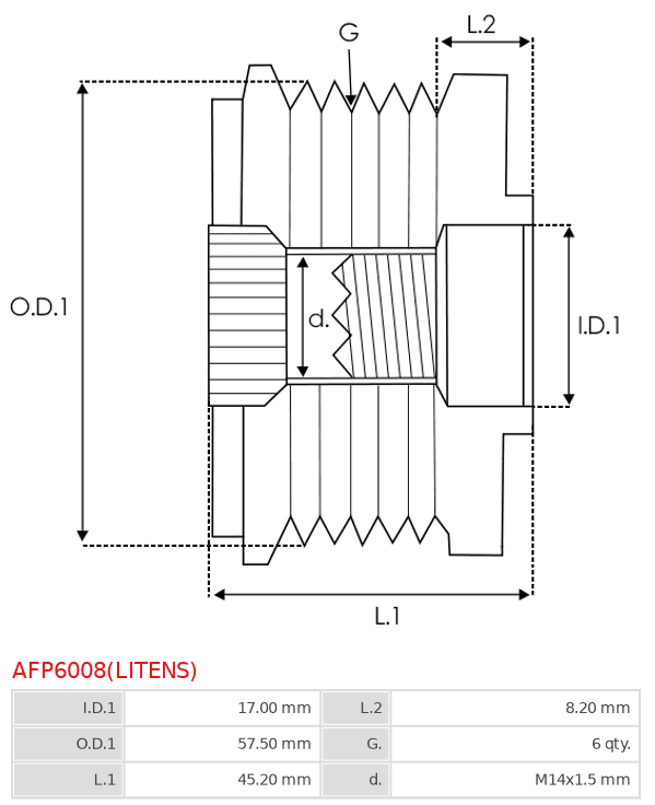 AFP6008(LITENS)