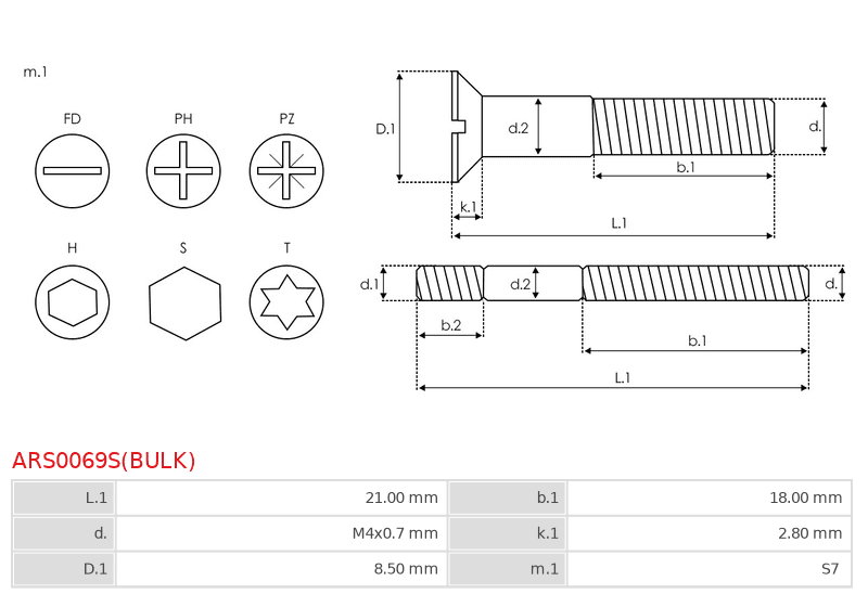 ARS0069S(BULK)